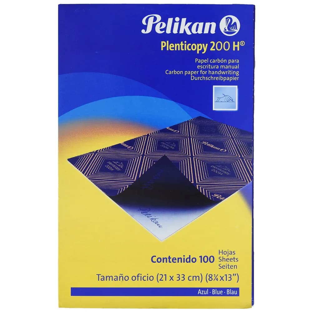 Papel Carbón Pelikan Plenticopy Azul tamaño Oficio — imagen 4 de 4