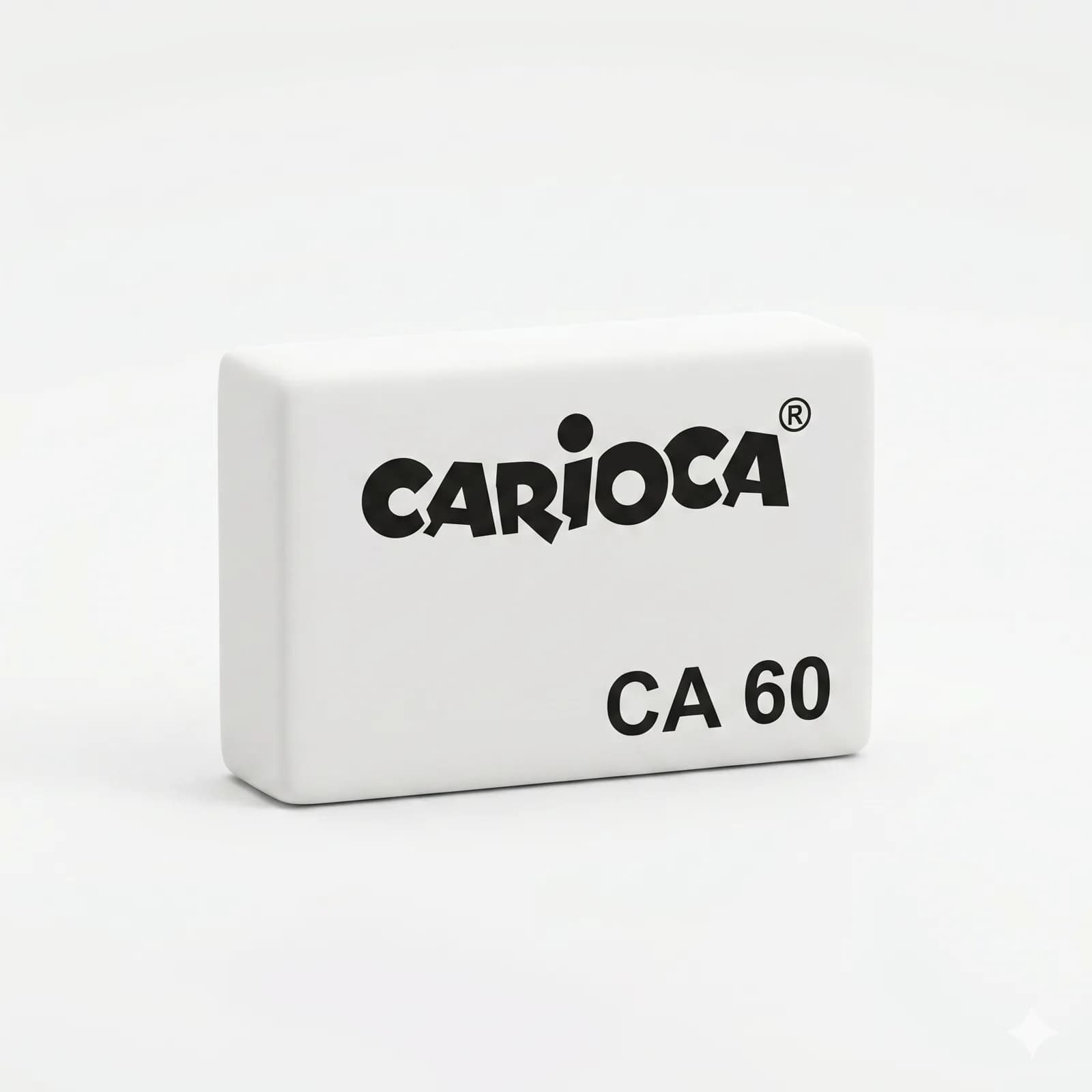 Borrador Blanco Pequeño Carioca CA60 para Lápiz