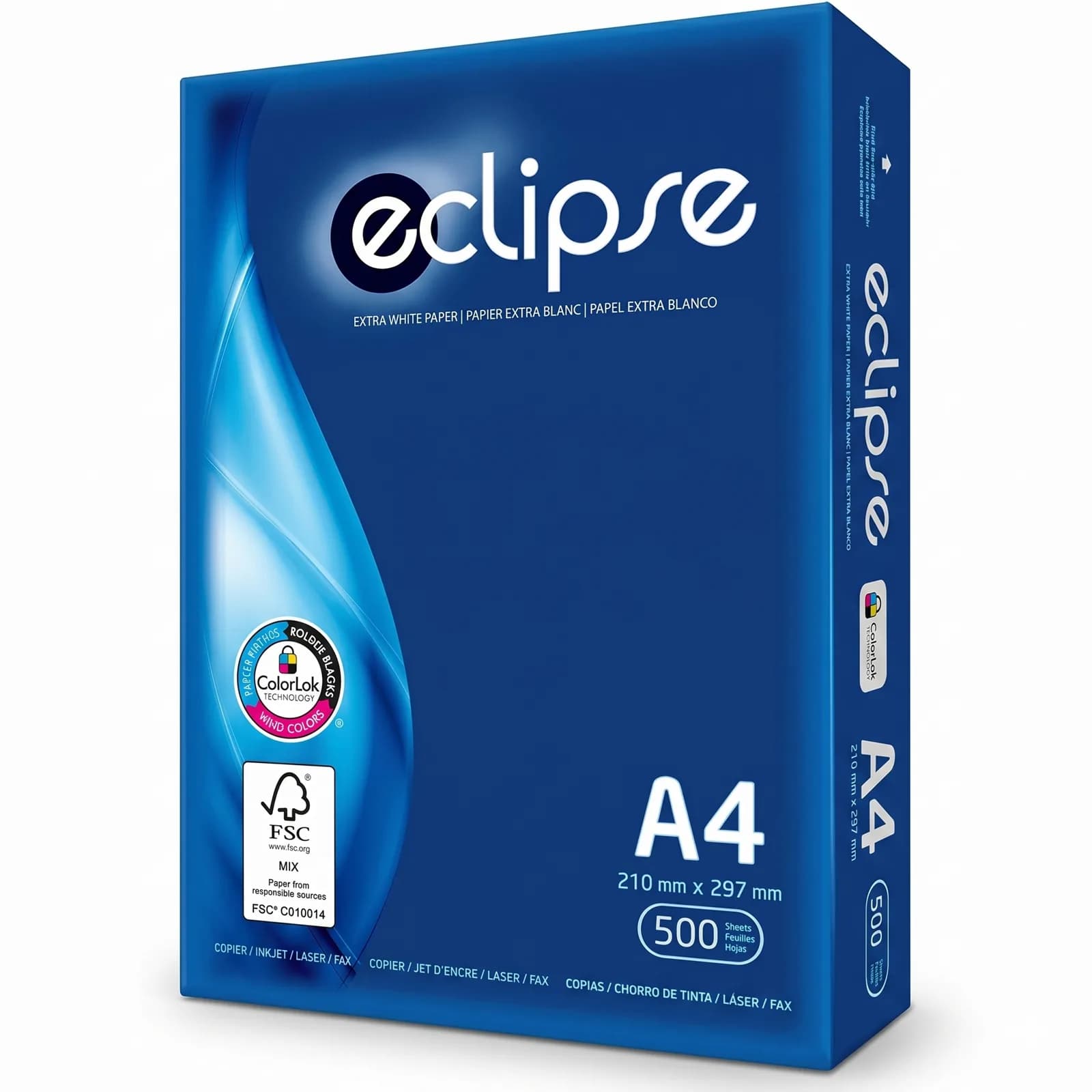 Papel Bond Suzano Eclipse 75g A4 — imagen 2 de 3