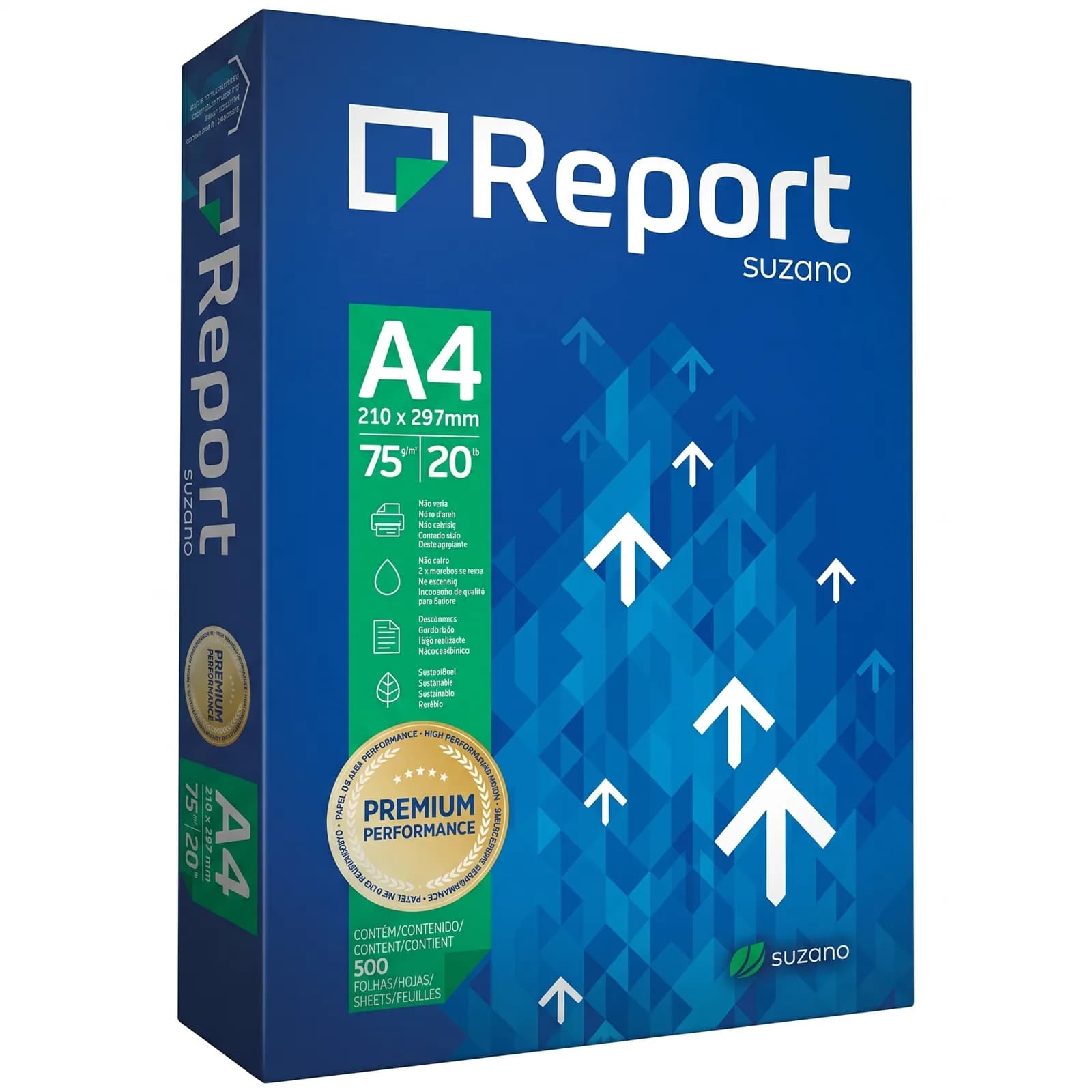 Papel Bond Report A4 75g | Resma 500 Hojas — imagen 2 de 3