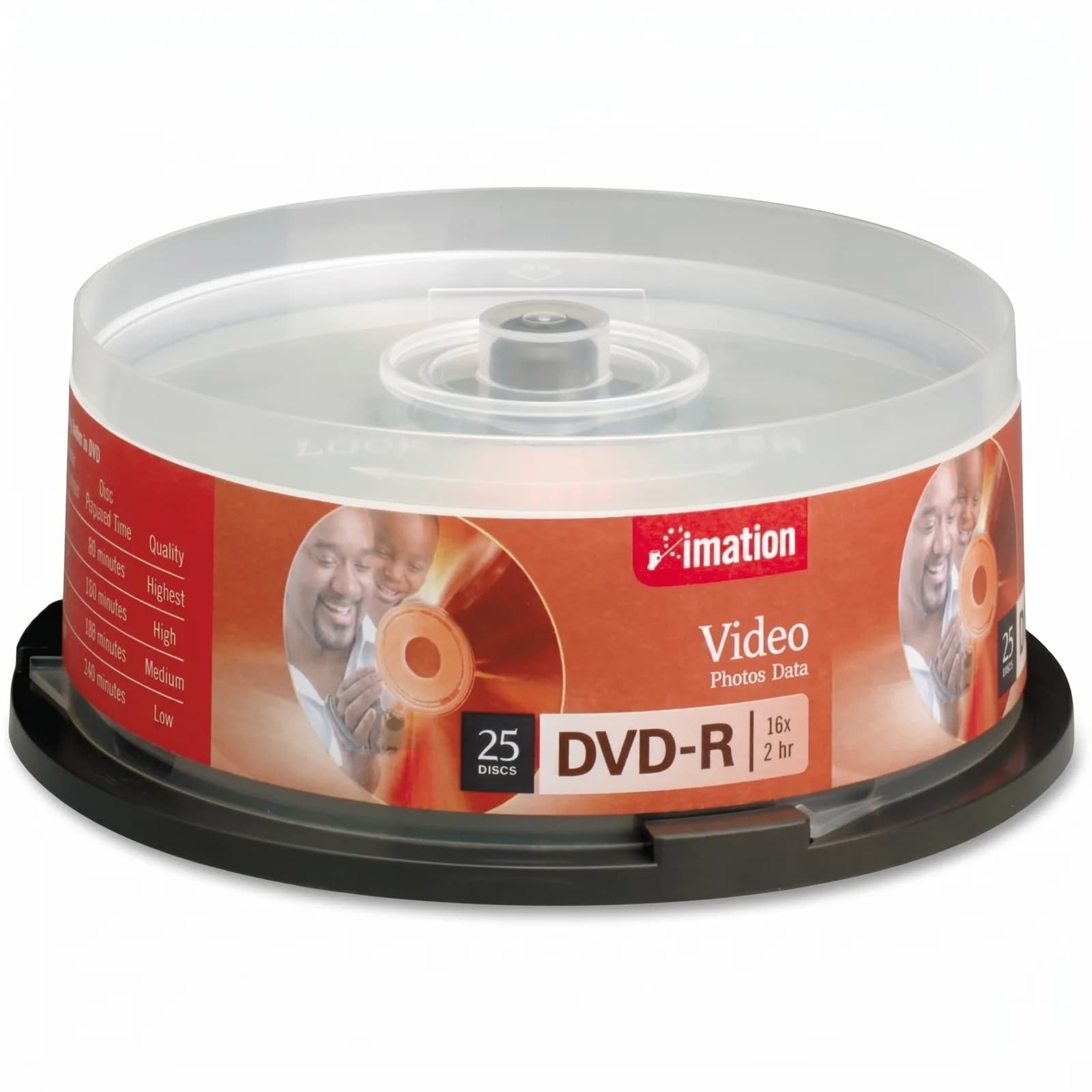 Torre de discos DVD R 4.7 GB Imation