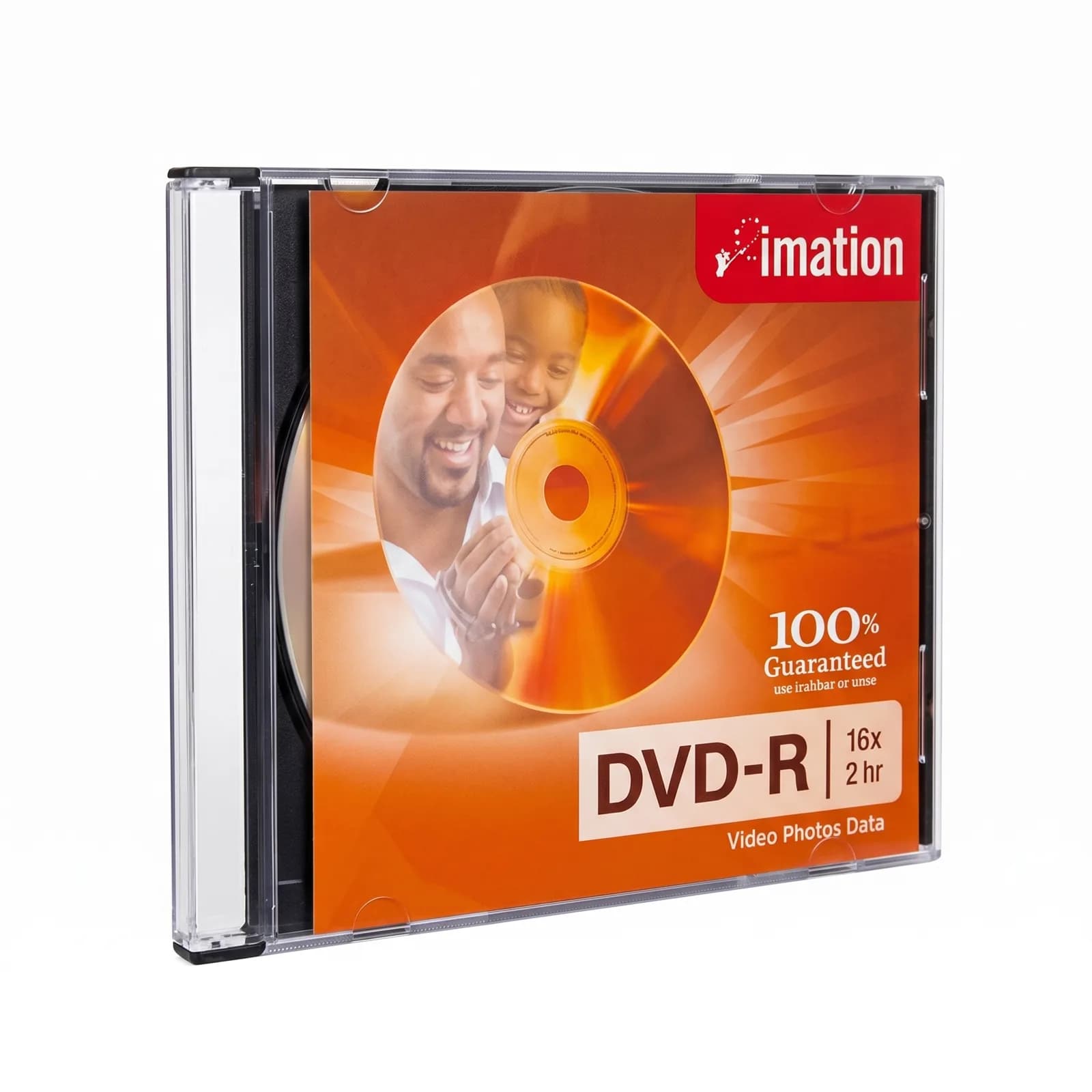 Disco DVD R Imation 4.7 GB con caja slim 16x — imagen 2 de 3
